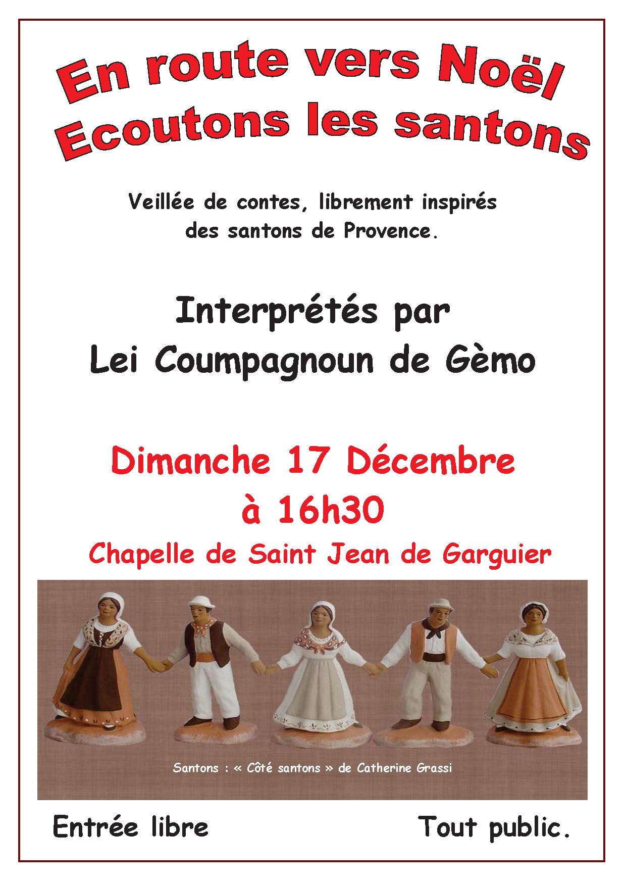 veillée de contes inspirés des santons provençaux